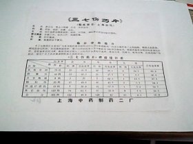 三七伤药片 说明书