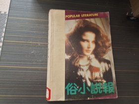 通俗小说1989年1-12 全年齐（馆藏 内页完整自然旧）