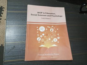 wop in education,social sciences and psychology vol23 part c