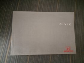 HONDA CIVIC 车主手册（内页干净完整）