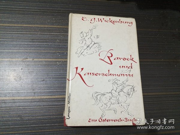 barock und kaiserschmarrn（德文原版 内页干净完整）