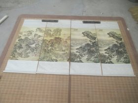 山河壮丽（830）2、3、4、4重复 画心尺寸62X38