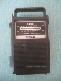 收音机R－206 调频 / 调幅二波段收音机   天线坏了