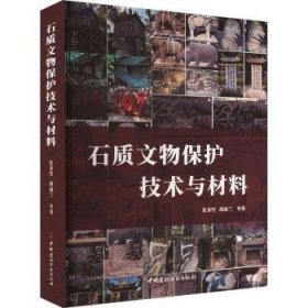 全新正版图书 石质文物保护技术与材料张秉坚中国建材工业出版社9787516038239
