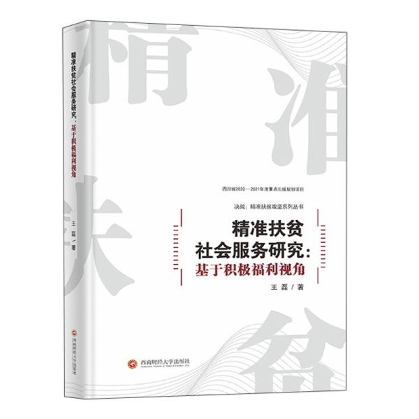 精准扶贫社会服务研究：基于积极福利视角