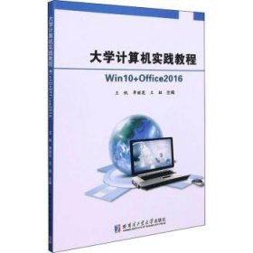 全新正版图书 大学计算机实践教程:Win10+Office16王帆哈尔滨工业大学出版社9787560396224 电子计算机高等学校教材本科及以上
