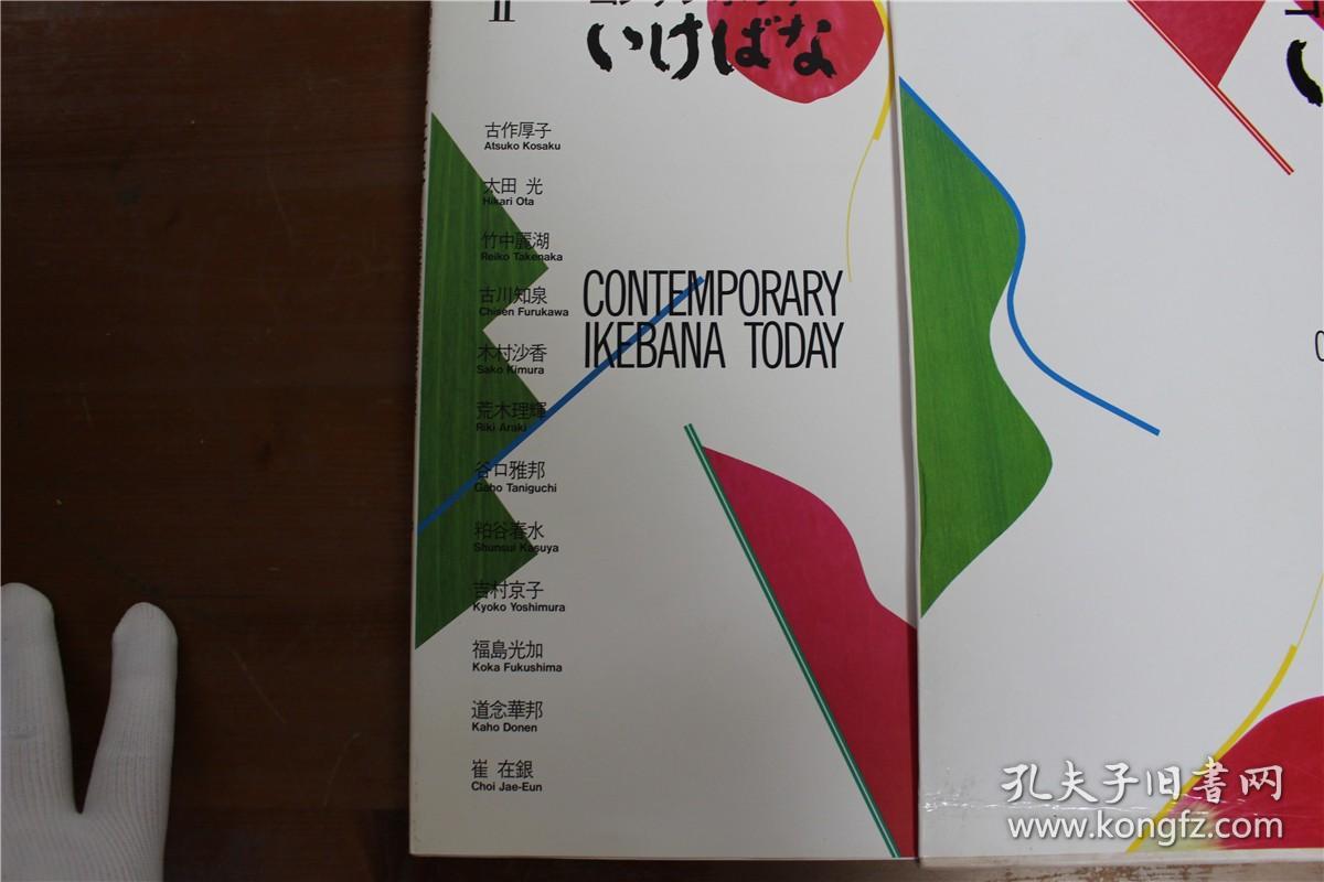 日本现代插花全集 Contemporary IKEBANA いけばな    第2卷  收录12位现代插花家   品好包邮