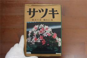 杜鹃大全  盆栽入门与实技  サツキ 誠文堂新光社 1976