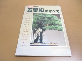 近代盆栽 増刊号　五叶松 　 包邮