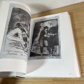 弗朗西斯科-戈雅 GOYA　全素描集  2册全   岩波書店 1980年    大开本  包邮