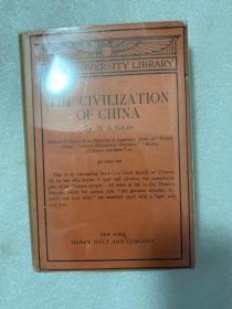 1911年初版  /原书衣/《中国文明史》/the civilization of china/翟理斯Herbert Allen Giles