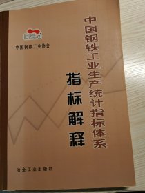 中国钢铁工业生产统计指标体系    指标解释