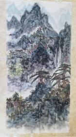 珠海陈诗帆《山水画》