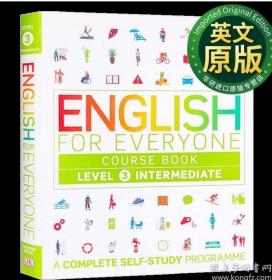 English for Everyone Course Book Level 3 英文原版 人人学英语9780241226063