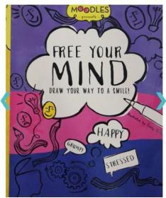 Moodles Presents: Free Your Mind 英文原版 draw your way to a smile