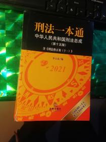 刑法一本通---中华人民共和国刑法总成（第十五版）含《刑法修正案（十一）》2021