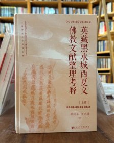英藏黑水城西夏文佛教文献整理考释（全3册）