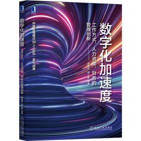 数字化加速度：工作方式 人力资源 财务的管理创新