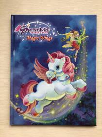 英文原版 绘本 Sparkle  unicorn AND the Magic Wings