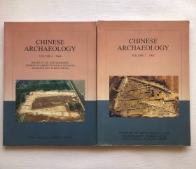 2本】CHINESE ARCHAEOLOGY    VOLUME 4 2004 + VOLUME2 2002       中国考古学 2004年第4卷+2002年第2卷   英文版