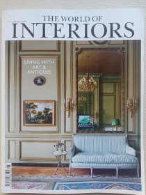 THE WORLD OF INTERIORS (2022年6/7月、2021年11月) 时尚室内世界、世界室内设计杂志