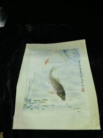 木板水印散页一张