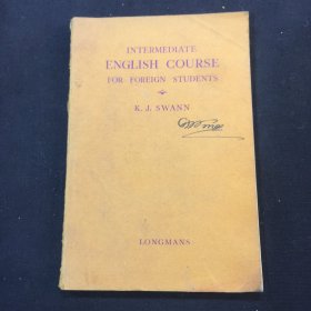 Intermediate English Course for Foreign Students