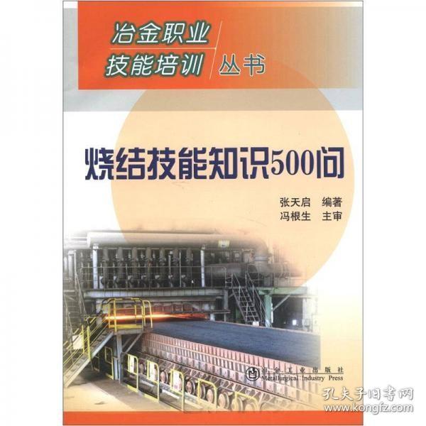 冶金职业技能培训丛书：烧结技能知识500问