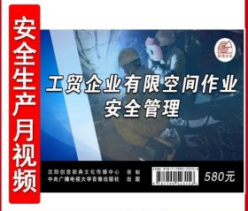 工贸企业有限空间作业安全管理 U盘版/3集视频2024年全国安全生产月活动警示教育片 c