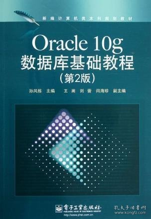 新编计算机类本科规划教材：Oracle 10g数据库基础教程（第2版）