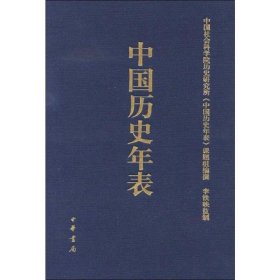 中国历史年表