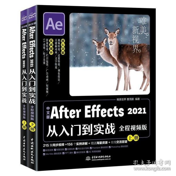 中文版After Effects 2021从入门到实战（全程视频版）（全两册）