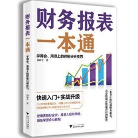 财务报表一本通：学得会、用得上的财报分析技巧