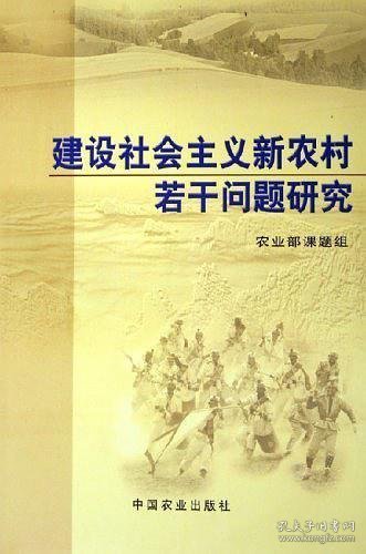 建设社会主义新农村若干问题研究