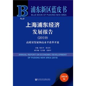 上海浦东经济发展报告2019高质量发展和高水平改革开放（2019版）/浦东新区蓝皮书