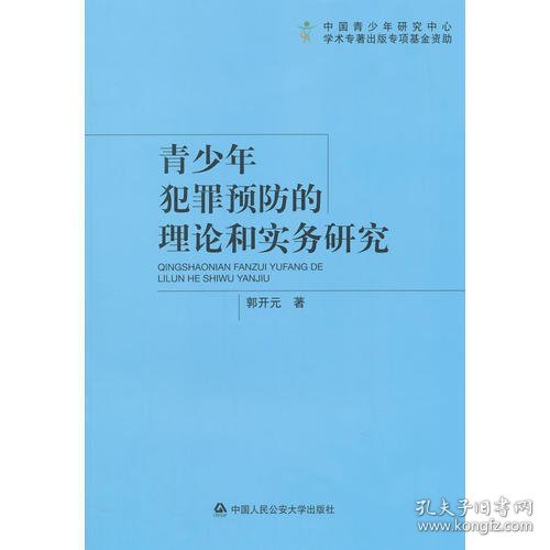 青少年犯罪预防的理论和实务研究