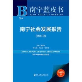 南宁蓝皮书：南宁社会发展报告（2019）