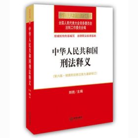 中华人民共和国刑法释义（第六版 根据刑法修正案九最新修订）