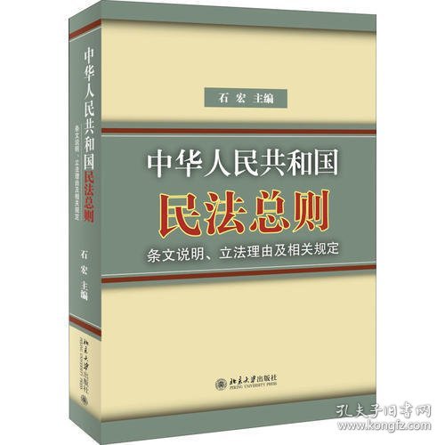 中华人民共和国民法总则条文说明立法理由及相关规定