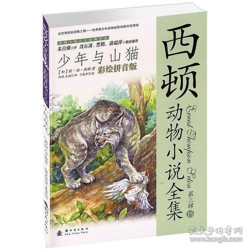 小木马童书 少年与山猫(彩绘拼音版)(第三辑)