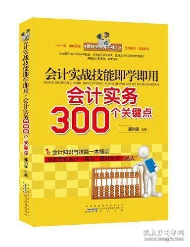 会计实战技能即学即用：会计实务300个关键点