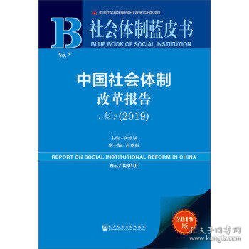 社会体制蓝皮书:中国社会体制改革报告No.7（2019）