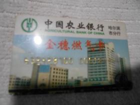 中国农业银行 金穗燃气卡