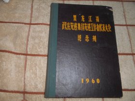 黑龙江省政法先进集体先进工作者代表大会纪念刊 1960