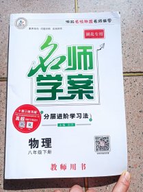 名师学案 物理  八年级下册