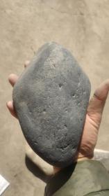 奇石；天然原石黑色石头墨石黑金刚石头一块重5市斤