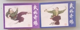 老版连环画 武林奇缘 （2册全）[9品以上 2-4 少见书]