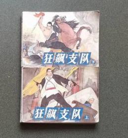 老版连环画 狂飙支队 （2册全）[8.5品 6-12]