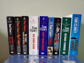 Tom Clancy （9册合售： Op-center, Op-center: Game of State, Op-center: State of Siege, Op-center: War of Eagles, Red Storm, Clear and Present Danger, The Teeth of the Tiger, Without Remorse, Patriot Games）