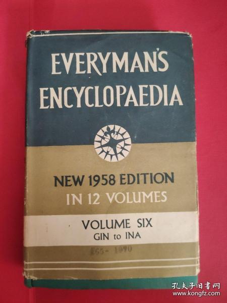 Everyman's encyclopaedia volume 6